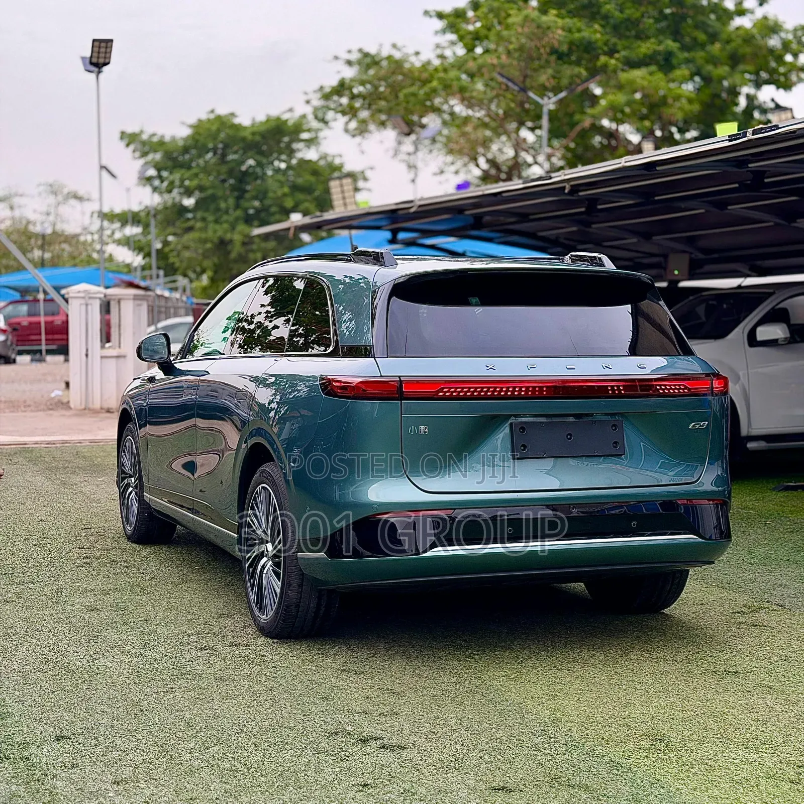 New XPeng G9 EV AWD 2025 Green