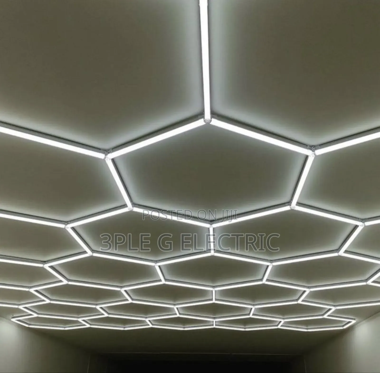 Beautiful Hexagon Ceiling Light