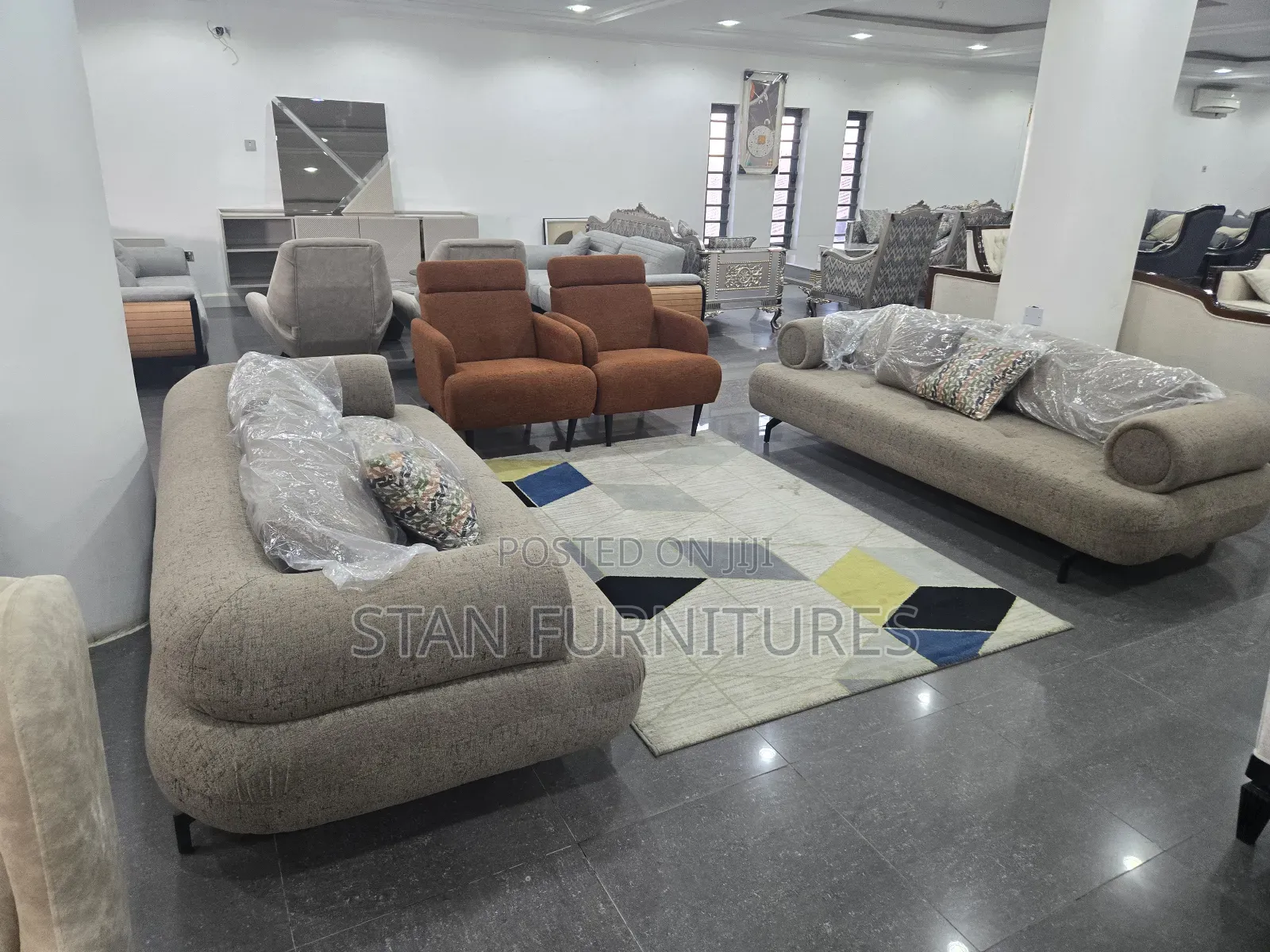 Contemporary 8 Sitter Sofa