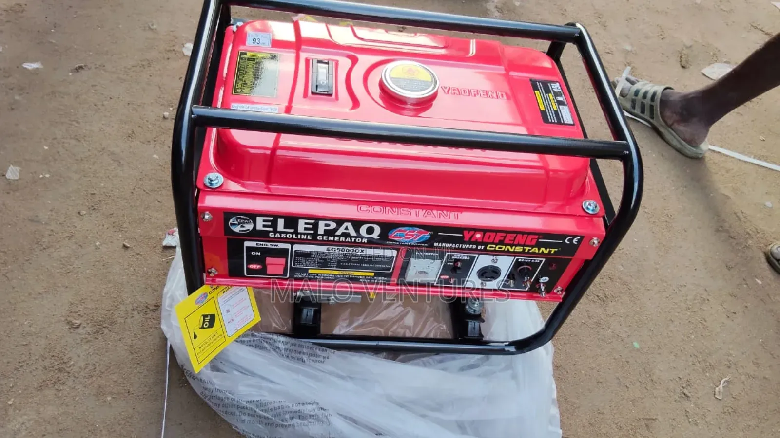 Elepaq Manual Start Generator