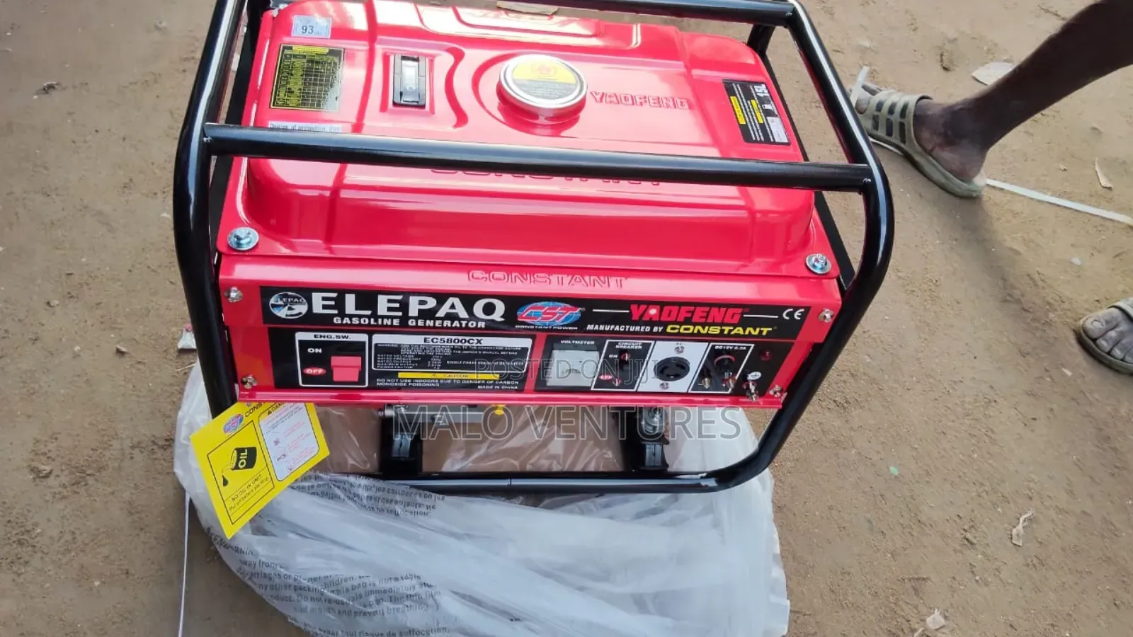 Elepaq Manual Start Generator