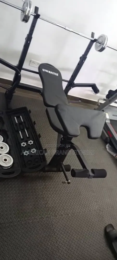 Improved Butterfly Weight Bench With 50kg Barbell