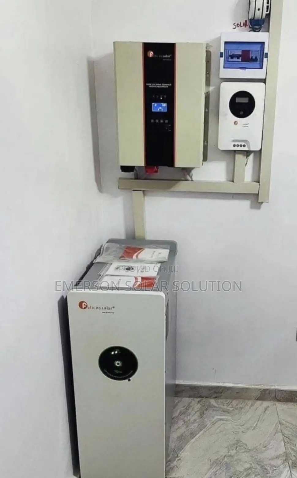 10kva Solar Installation With 15kwh Lithium Battery