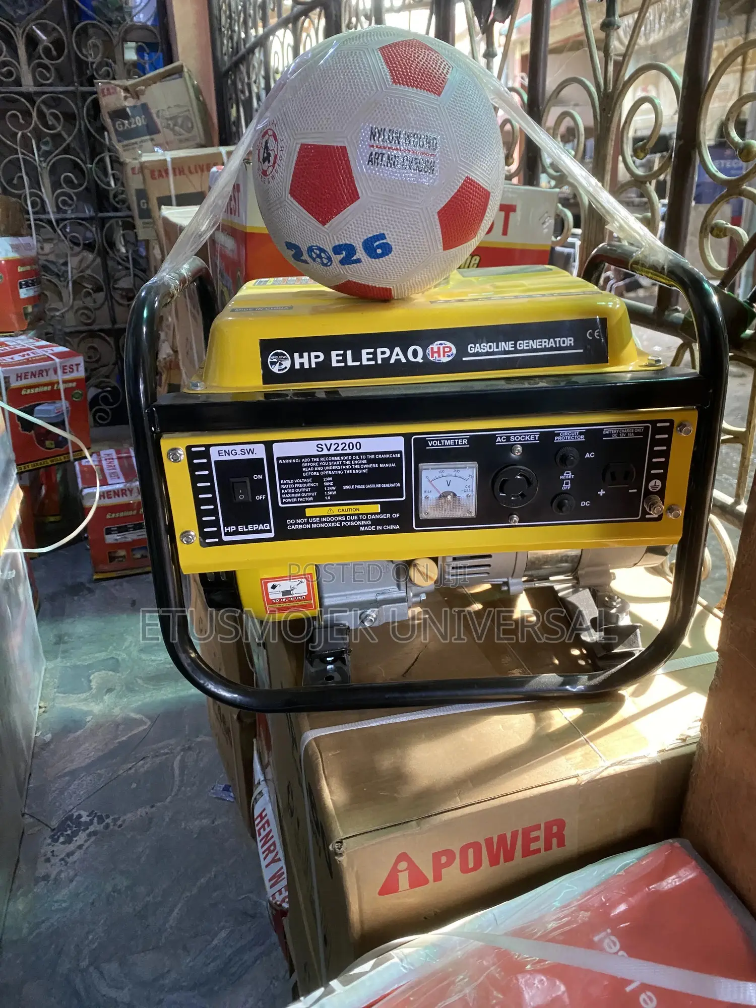 1.5kva Elepaq Petrol Generator