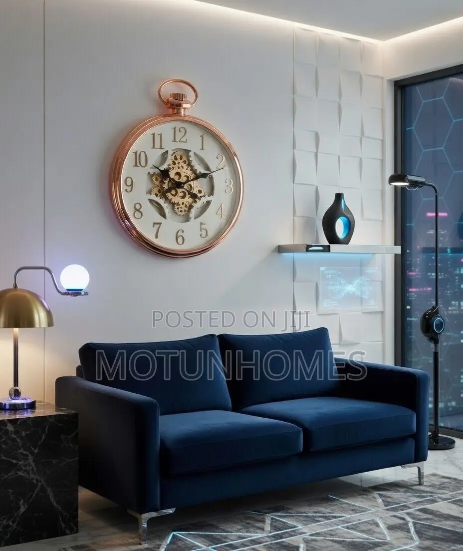 50cm High Quality Luxury Mechanical Wallclock