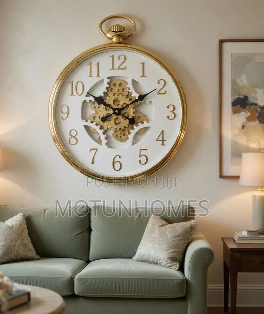 50cm High Quality Luxury Mechanical Wallclock