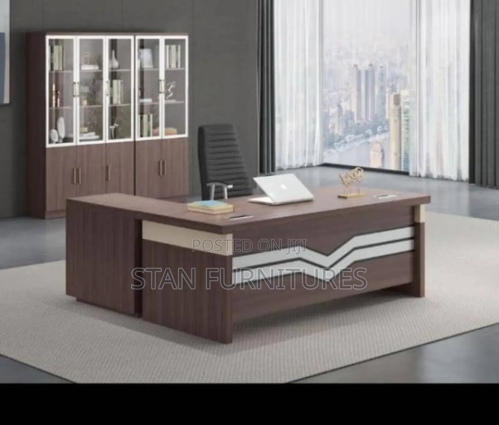 Office Table 1.6m With Extension