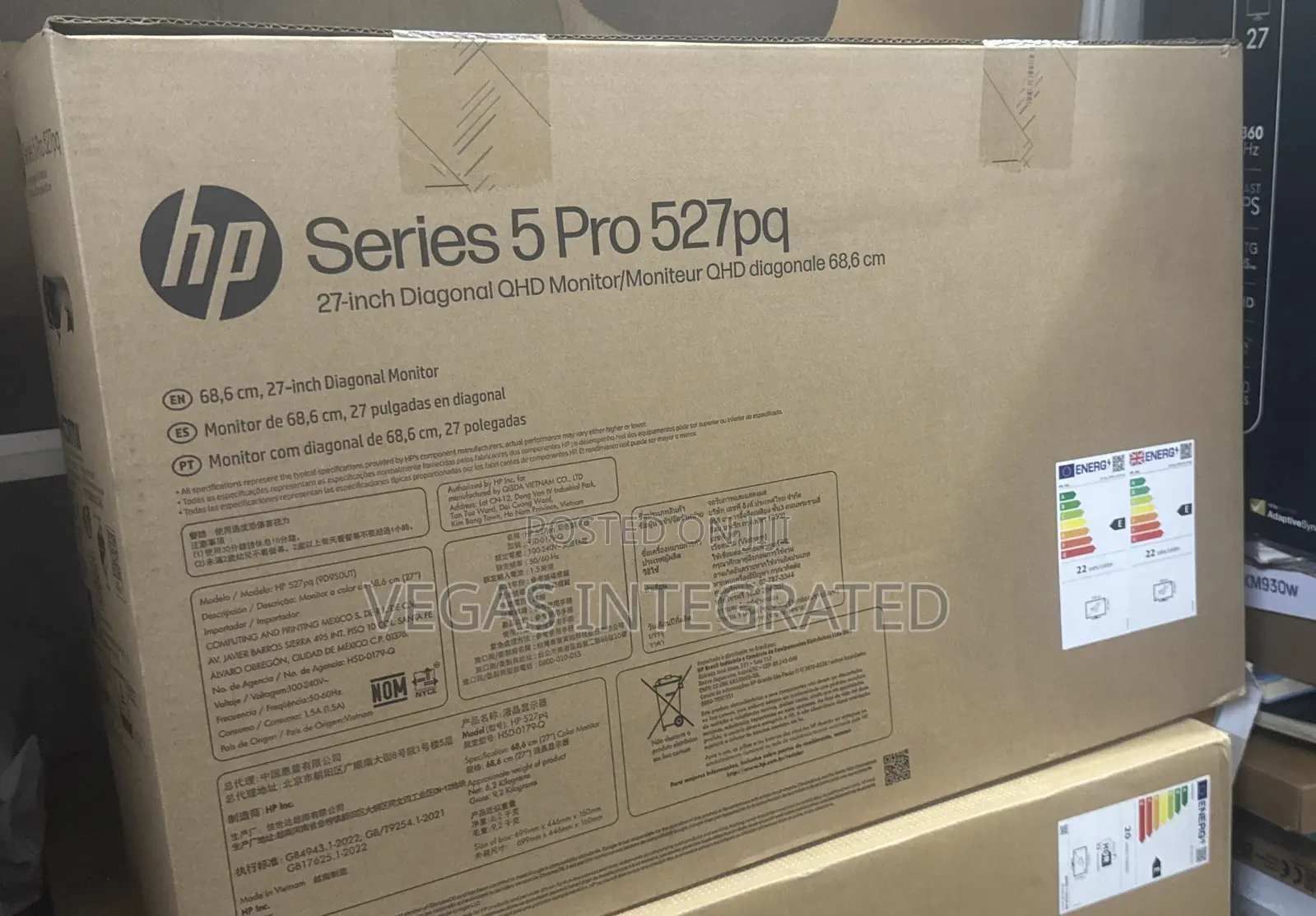 Hp Series 5 Pro (527pq) 27 Inch Ips QHD Monitor