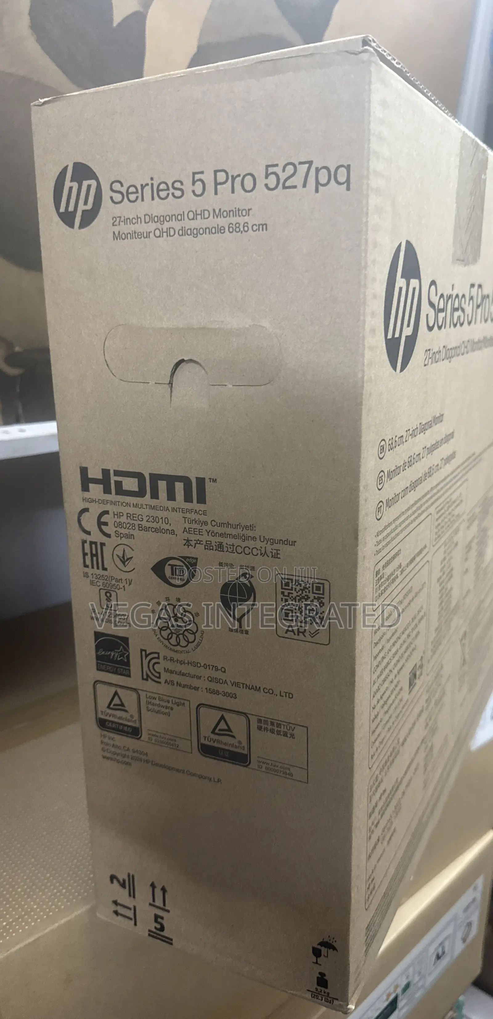 Hp Series 5 Pro (527pq) 27 Inch Ips QHD Monitor