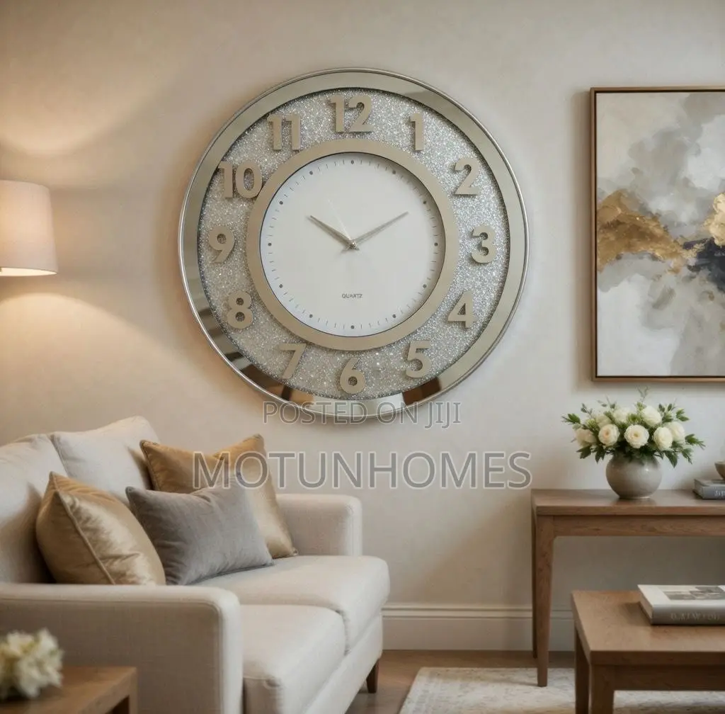 50cm Round Face Luxury Wallclock