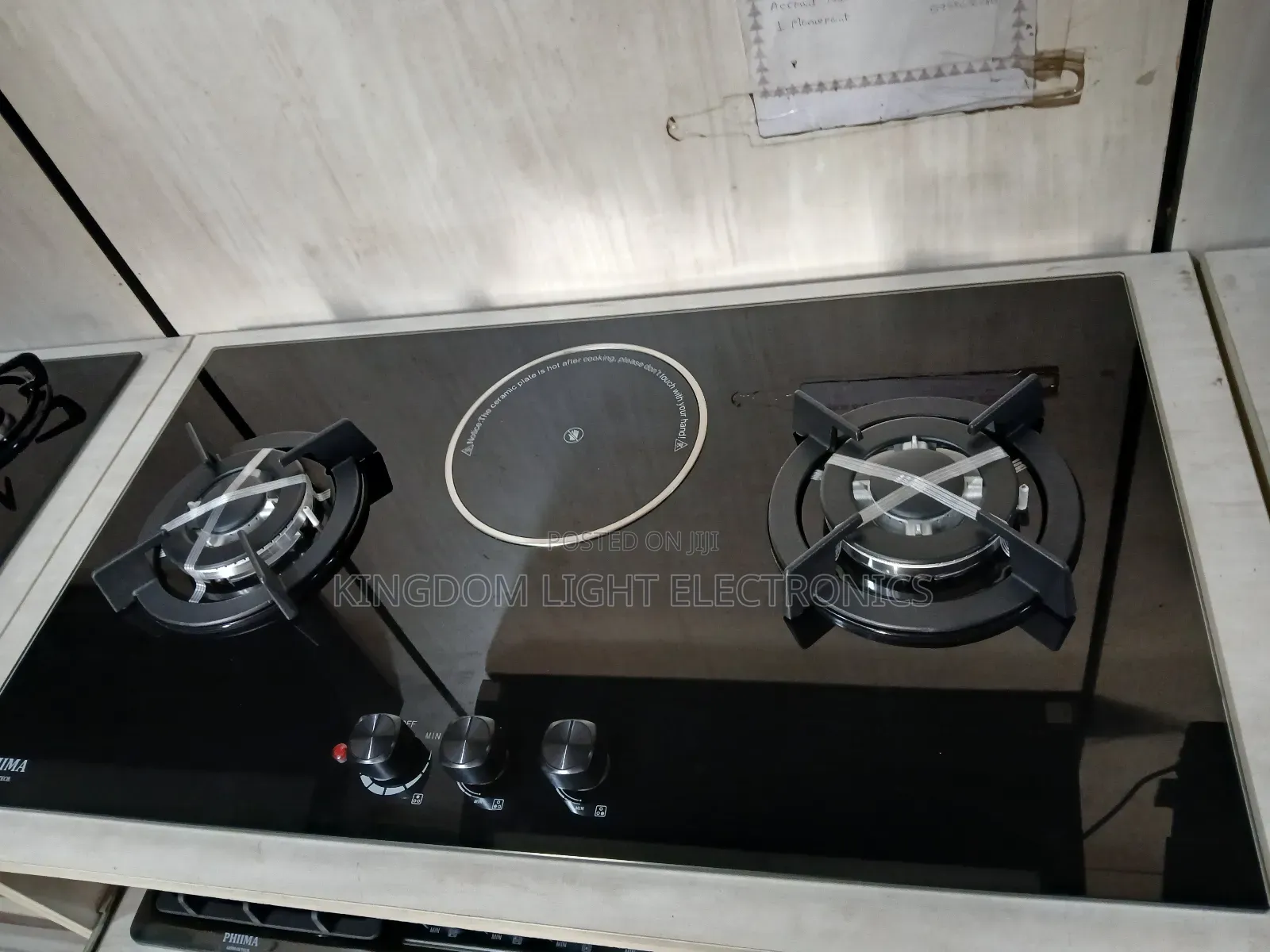 Phima 2 Gas 1 Electric Inbuilt Gas Cooker 60x90cm