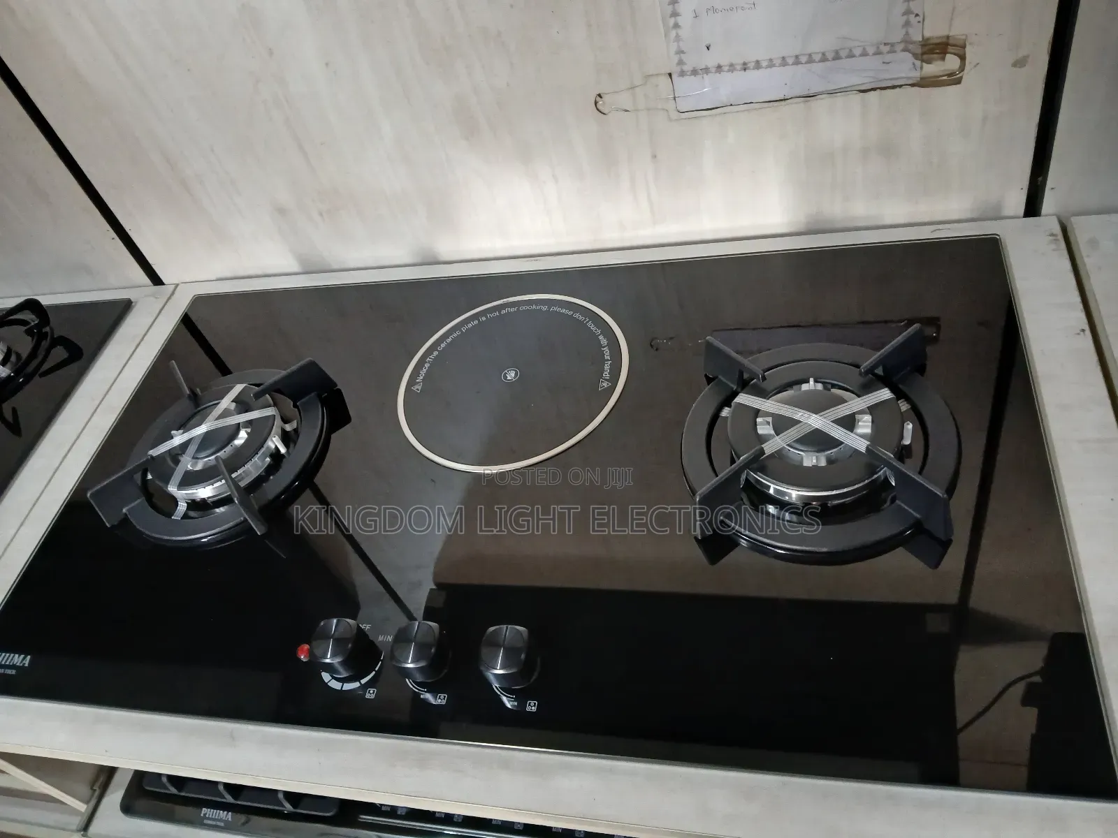 Phima 2 Gas 1 Electric Inbuilt Gas Cooker 60x90cm