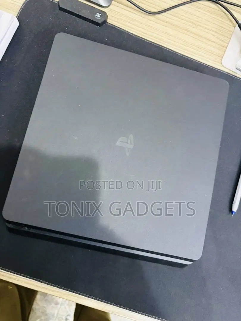 Neatly Used Ps4 Console 500gb With Two Controllers and Installed Games