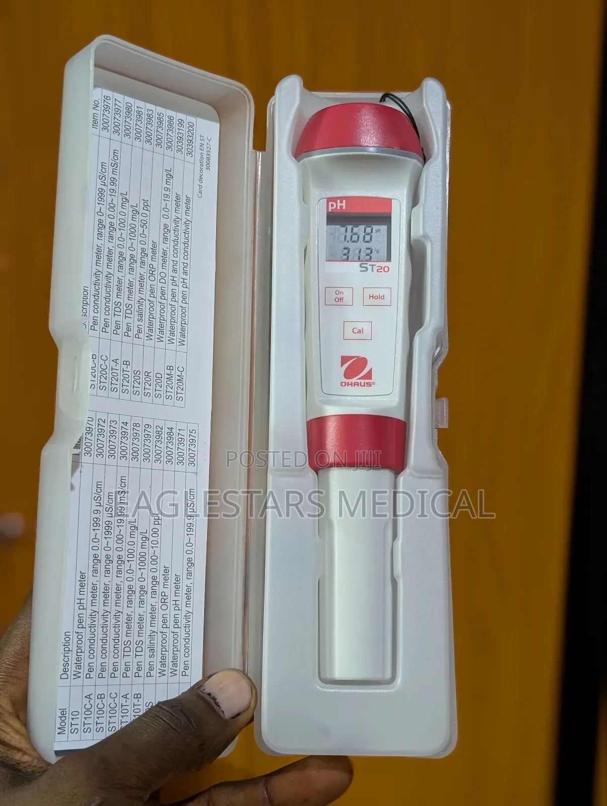 Ohaus Ph Meter Pen Type