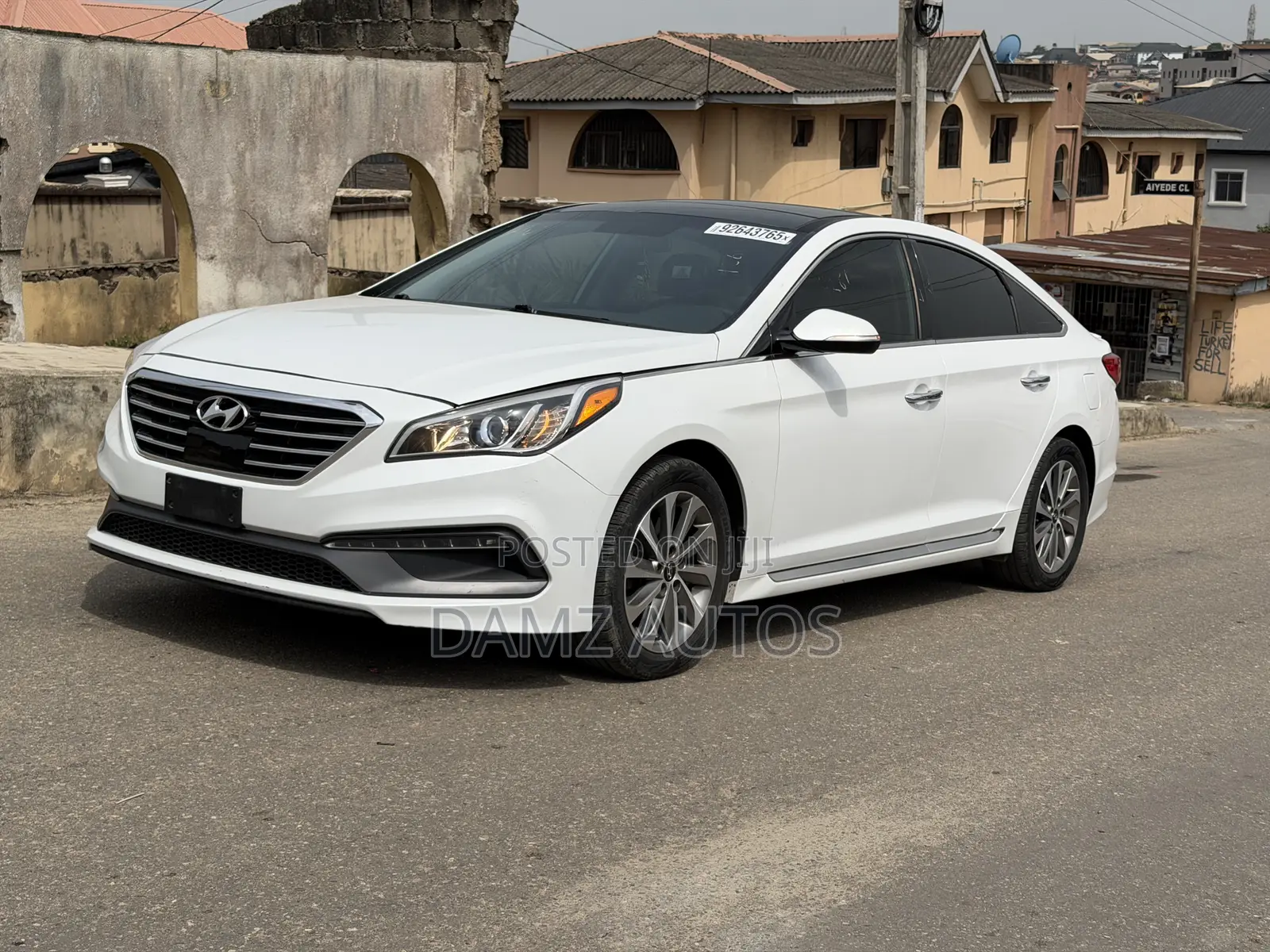 Hyundai Sonata Sport Sedan FWD (2.4L 4cyl 6A) 2016 White