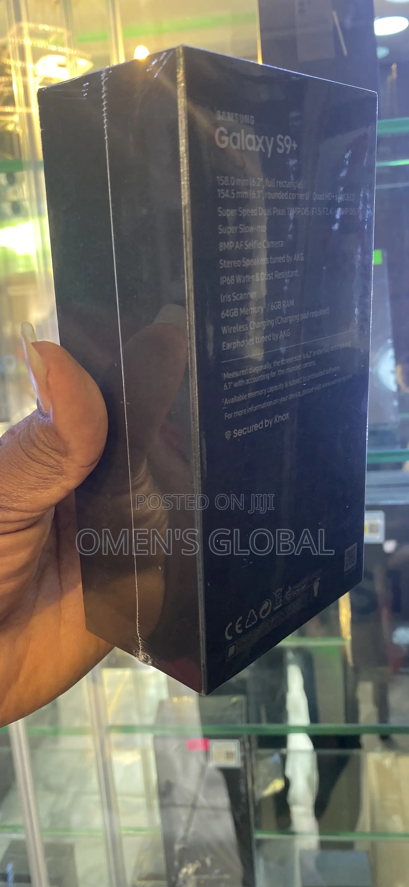 New Samsung Galaxy S9 Plus 64 GB Black
