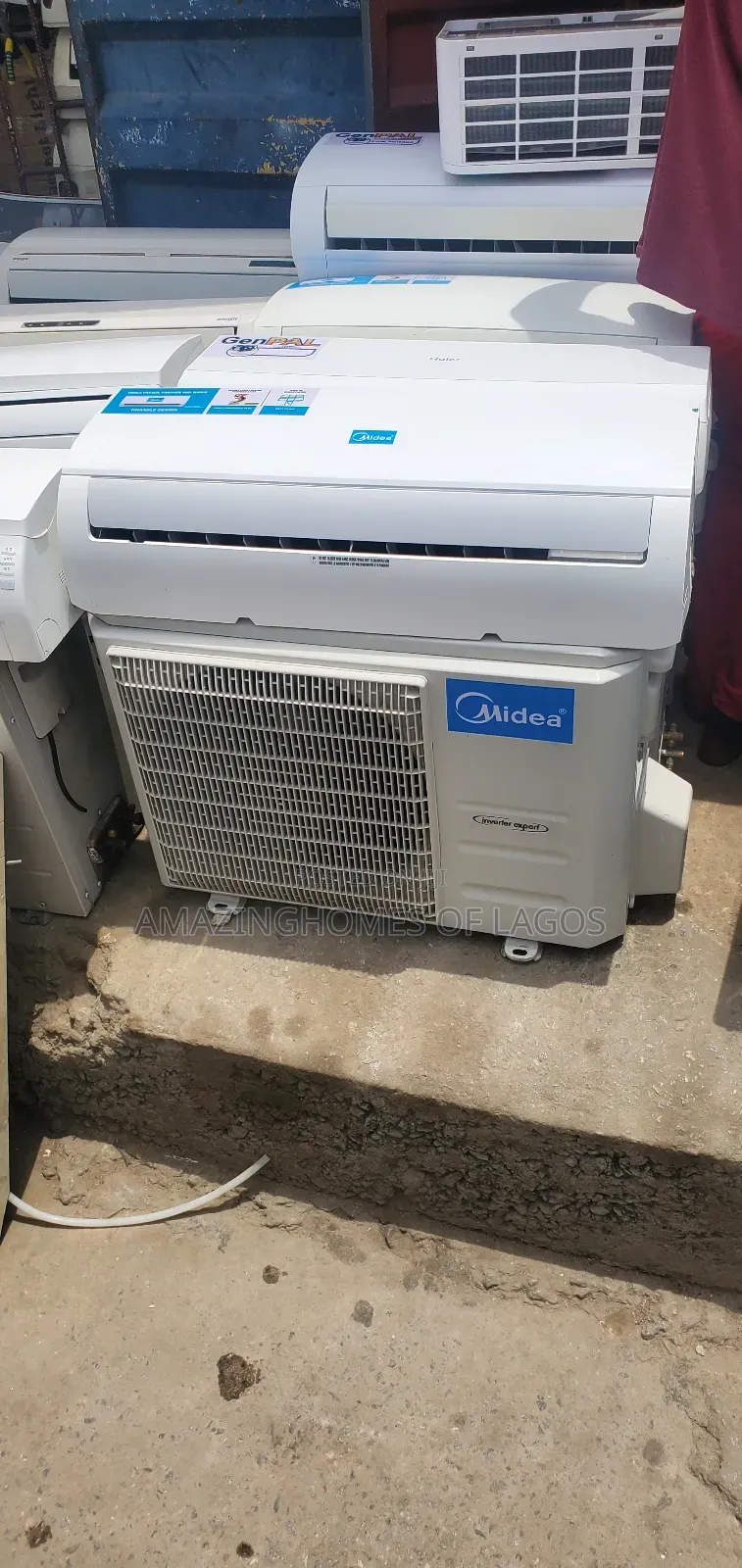 Direct Belgium Uk Used Inverter AC 1.5hp Midea