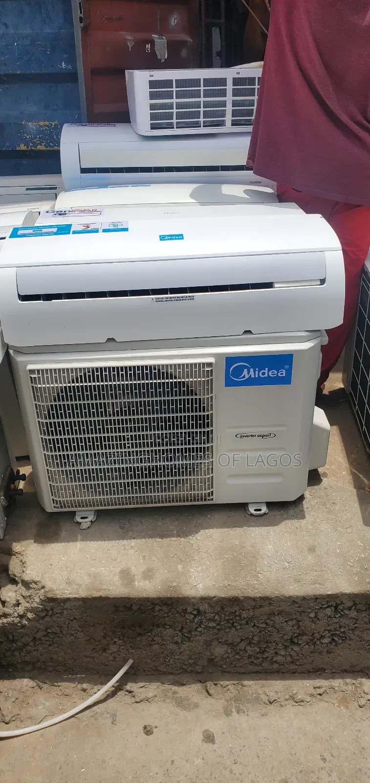 Direct Belgium Uk Used Inverter AC 1.5hp Midea