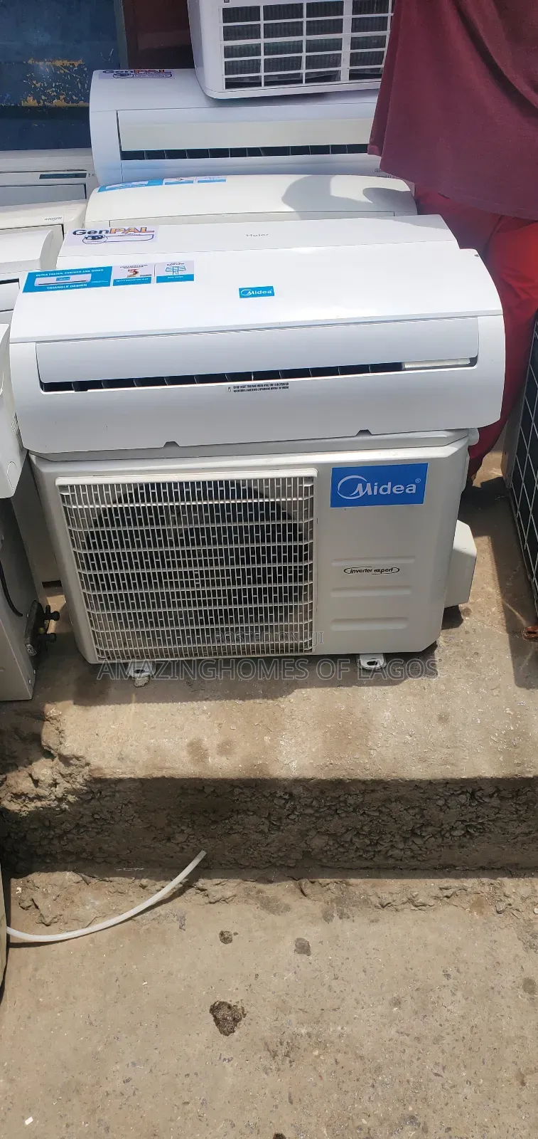 Direct Belgium Uk Used Inverter AC 1.5hp Midea