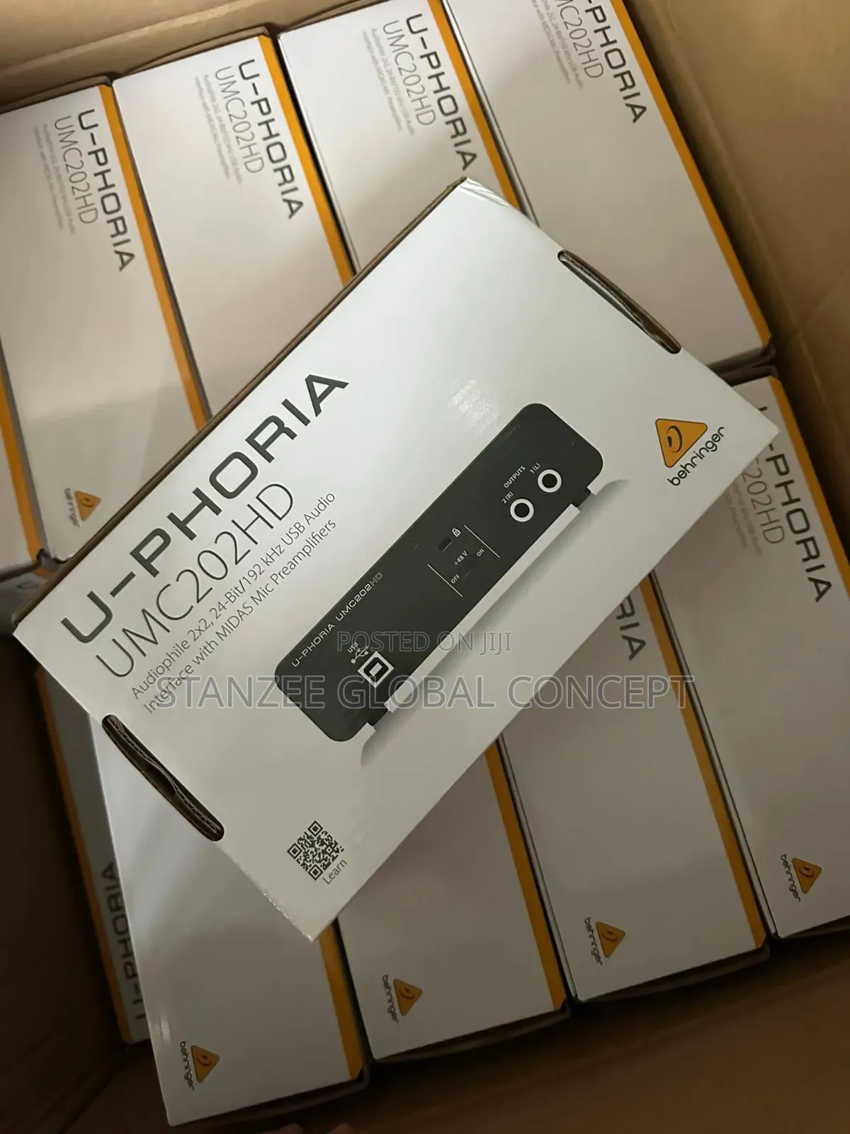 Behringer U-Phoria Umc202hd Usb Audio Interface