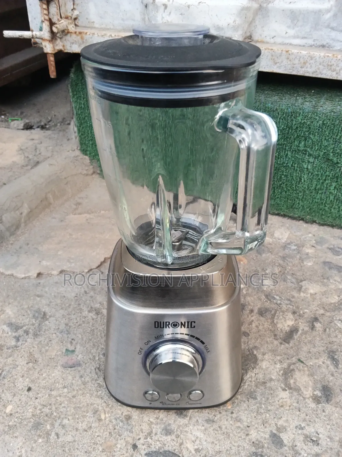 Duronic Stainless Steel Blender for Hot, Dry and Wet Blending