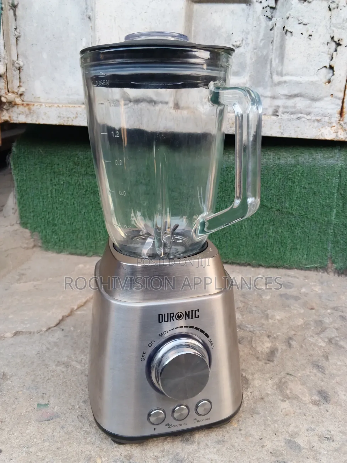 Duronic Stainless Steel Blender for Hot, Dry and Wet Blending
