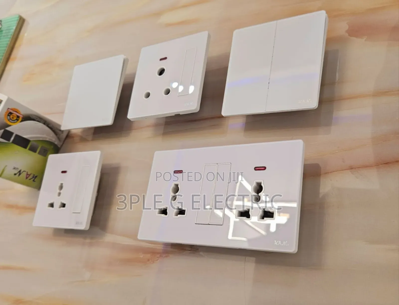Pure Copper White Body Switches And Sockets