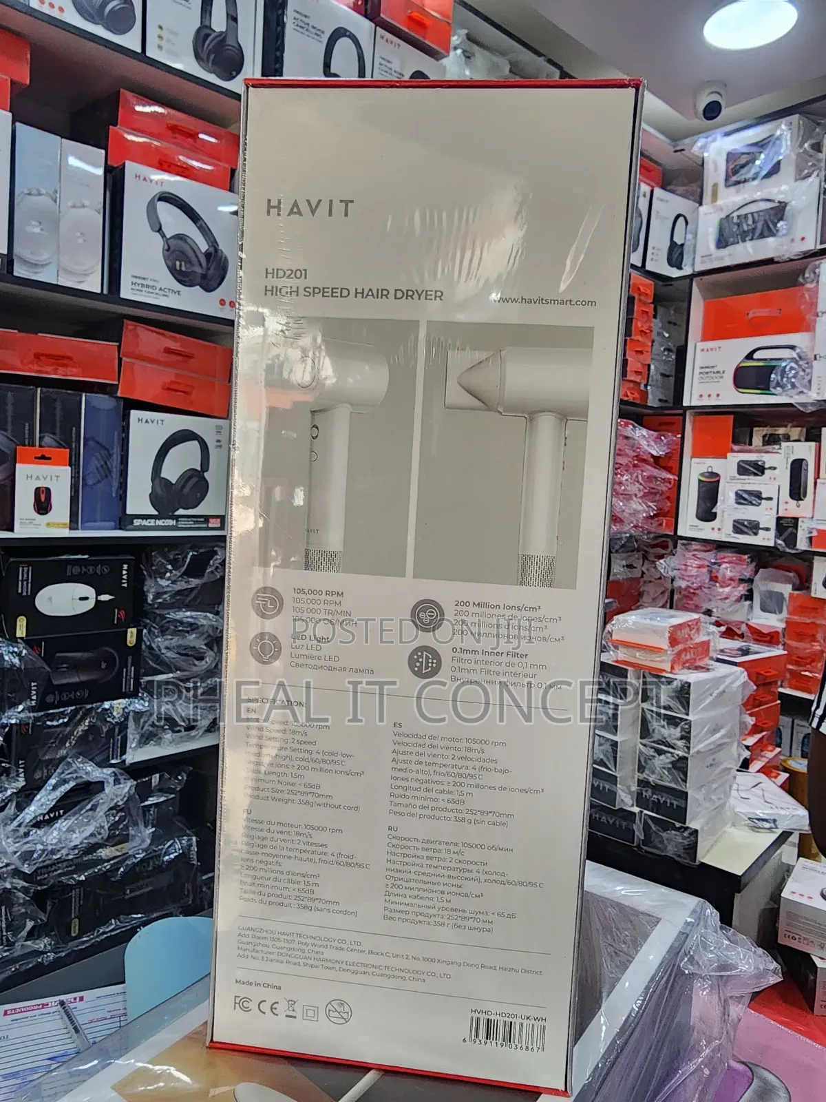 Havit Hd 201 High Speed Hair Dryer
