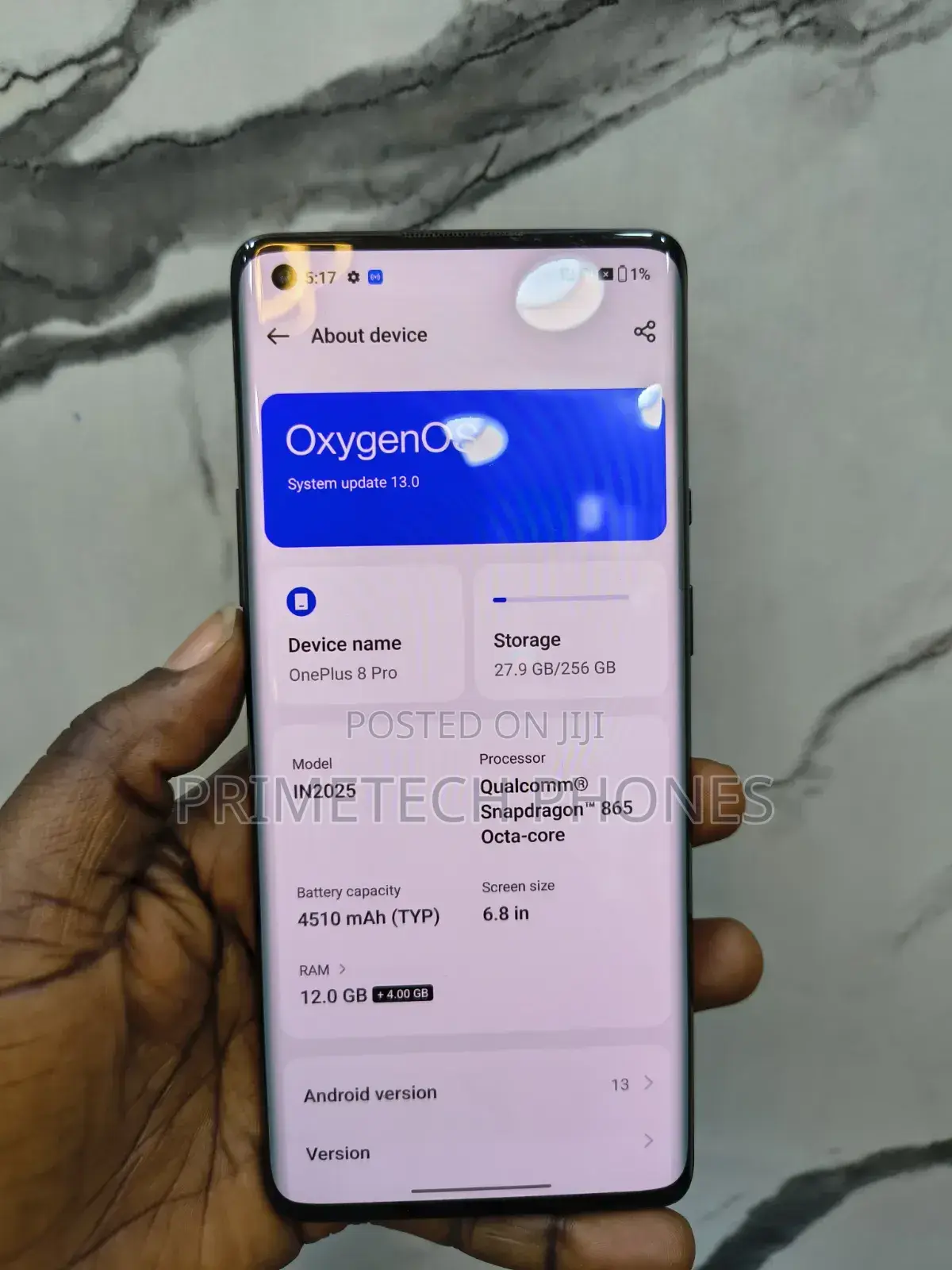 OnePlus 8 Pro 128 GB Black