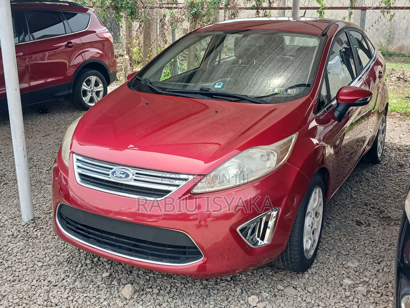 Ford Fiesta 2012 Red