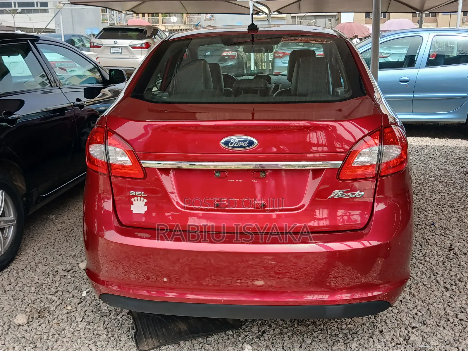 Ford Fiesta 2012 Red