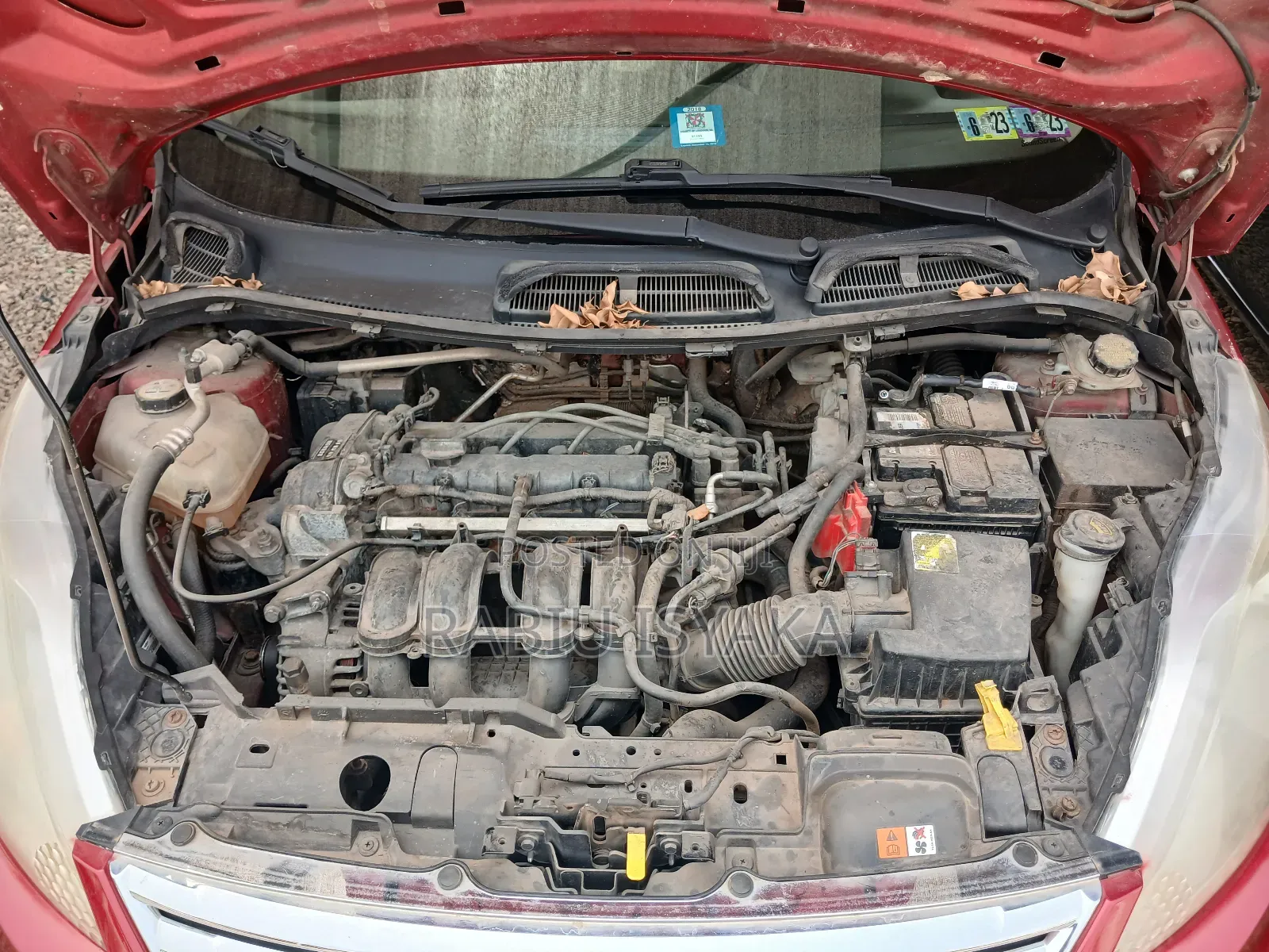 Ford Fiesta 2012 Red