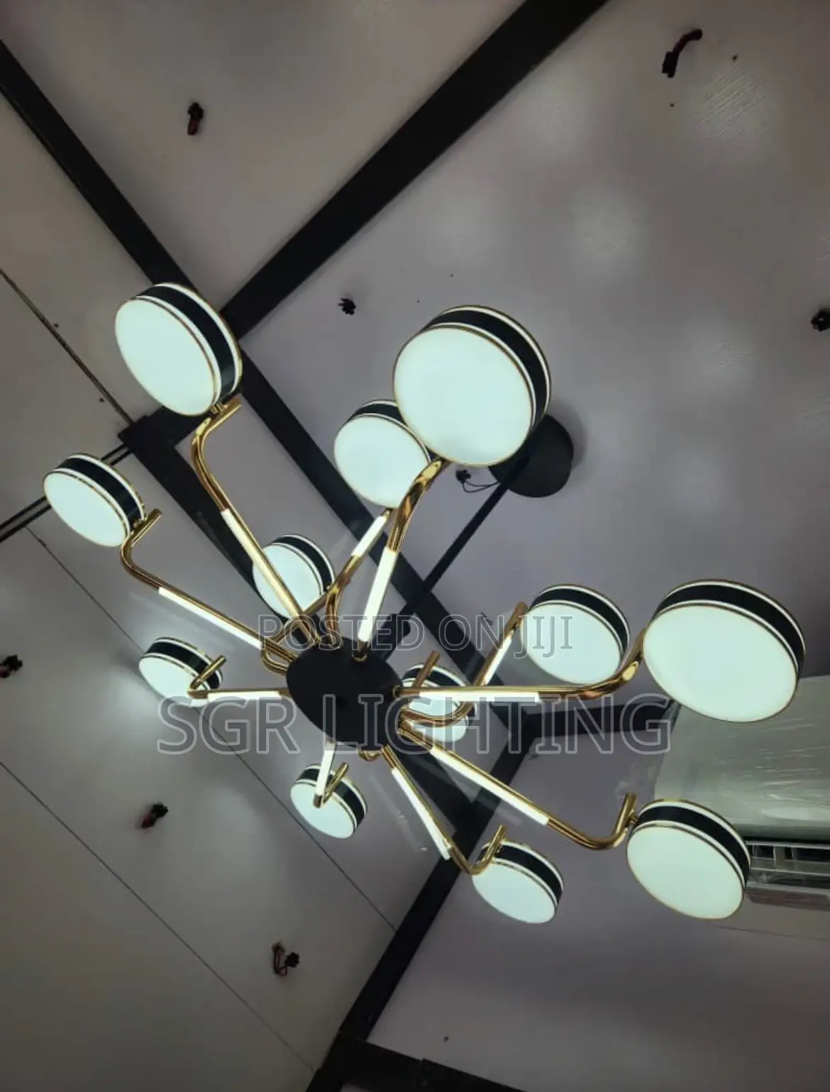 Luxury Branch Ceiling Lamp Nordic Modern Led Living Room Bedroom