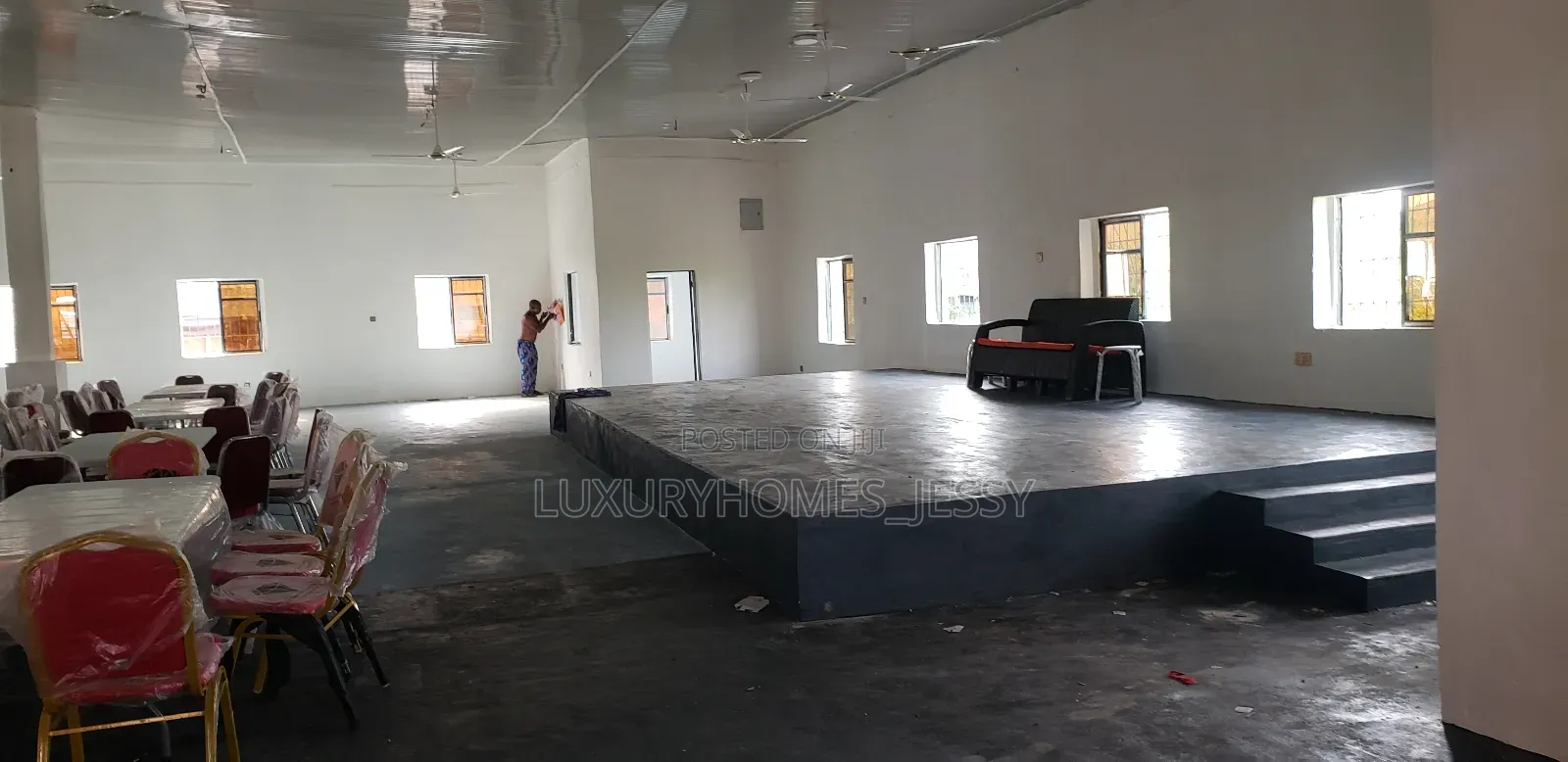 Massive Event Hall for Rent at Okokomiko Ojo Lagos