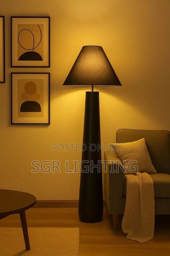 Wabi Sabi White Mushroom Standing Lamp Tall Fabric Floor Reading Light