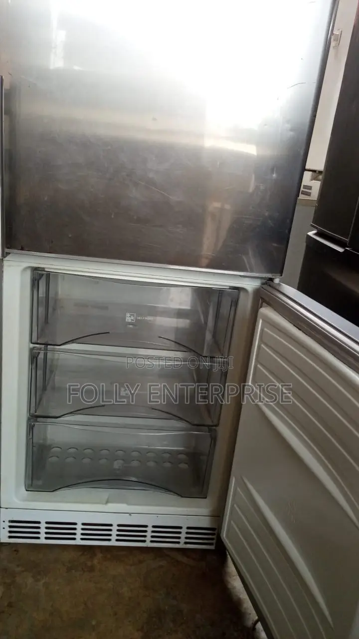 Fagor Double Door Stainless Steel Refrigerator With Freezer