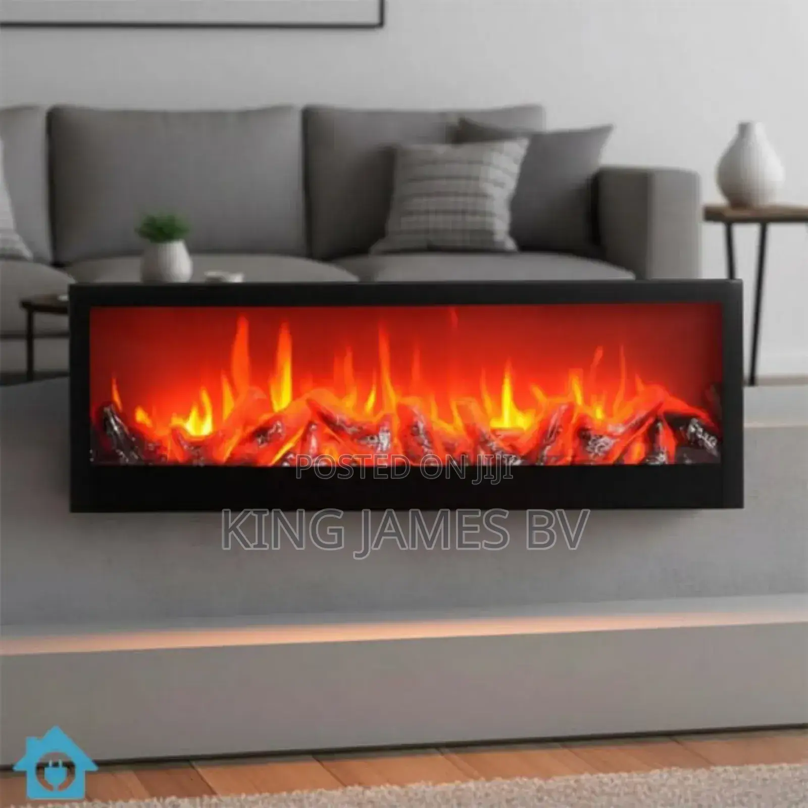103cm by 29cm Led Fire Place