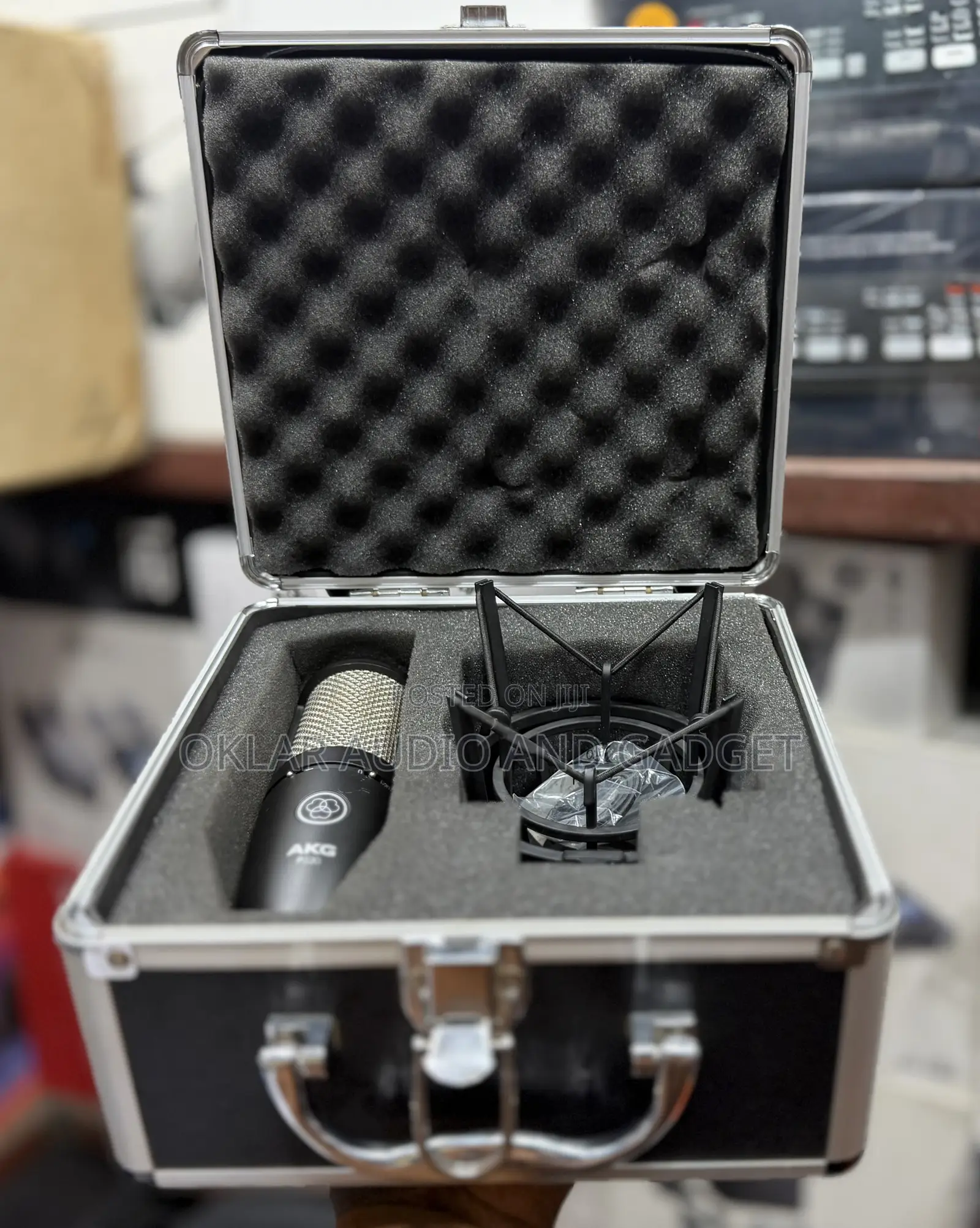 Akg P220 Studio Condenser Microphone ( Neatly Used)