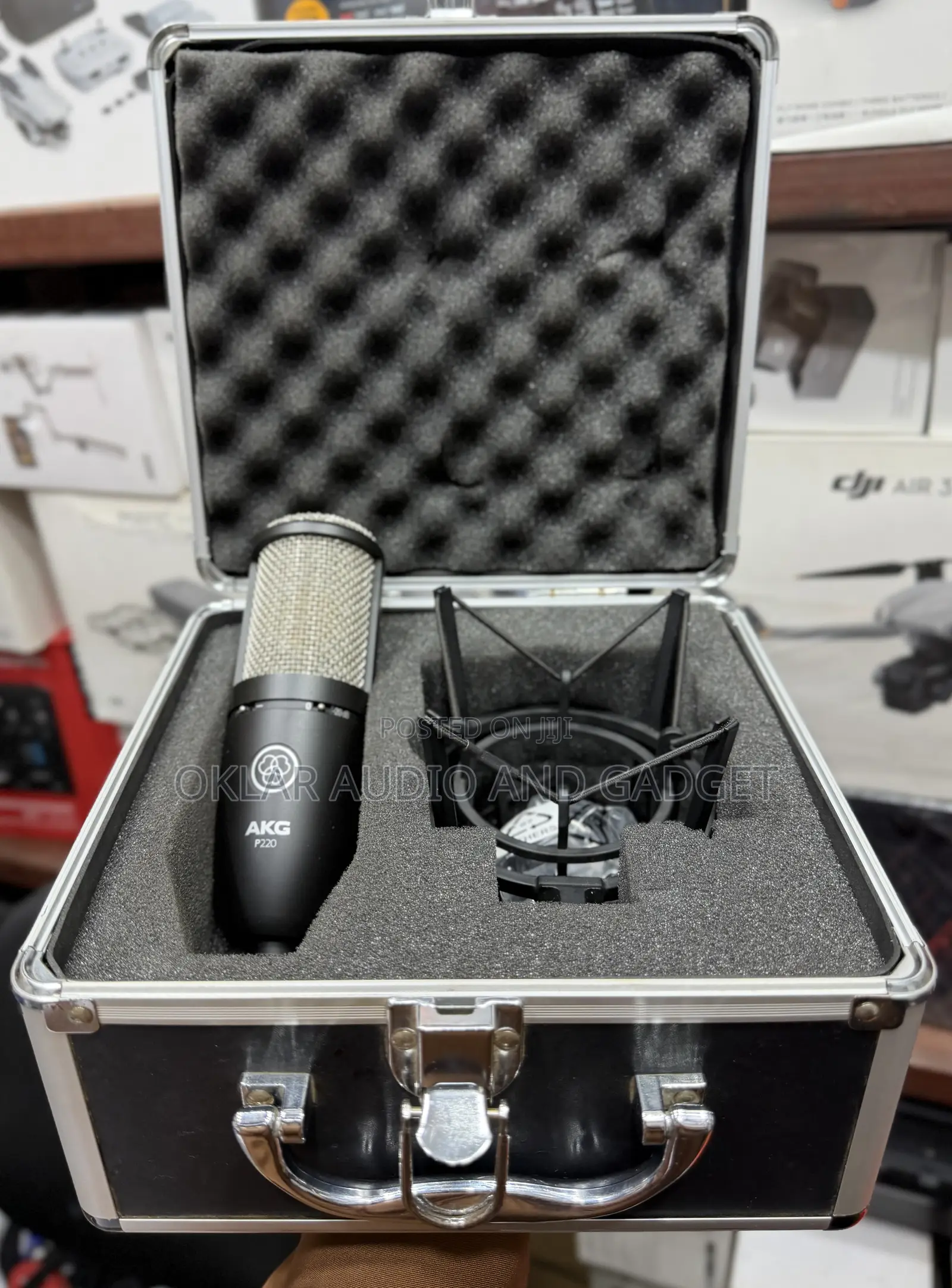 Akg P220 Studio Condenser Microphone ( Neatly Used)