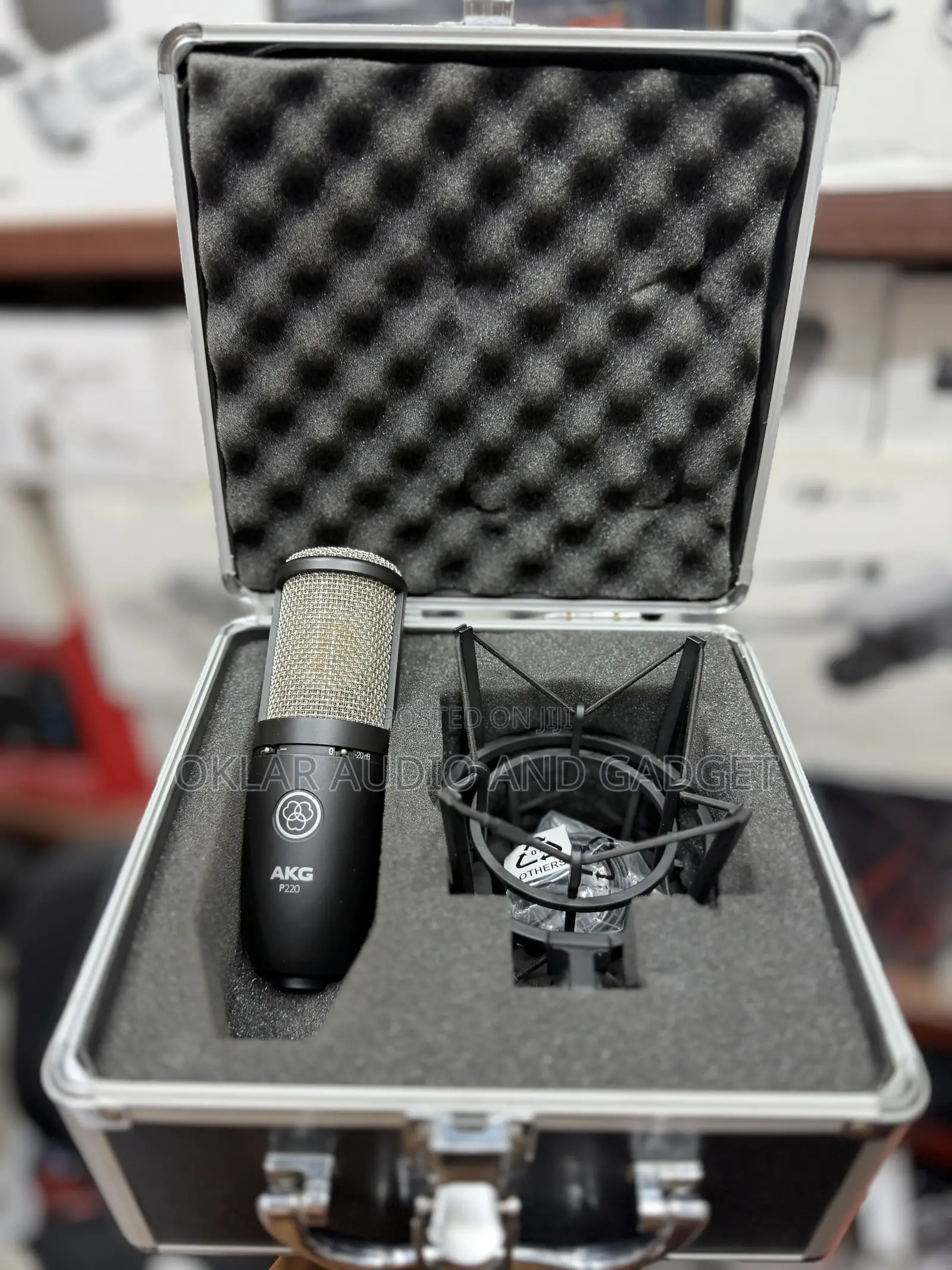 Akg P220 Studio Condenser Microphone ( Neatly Used)