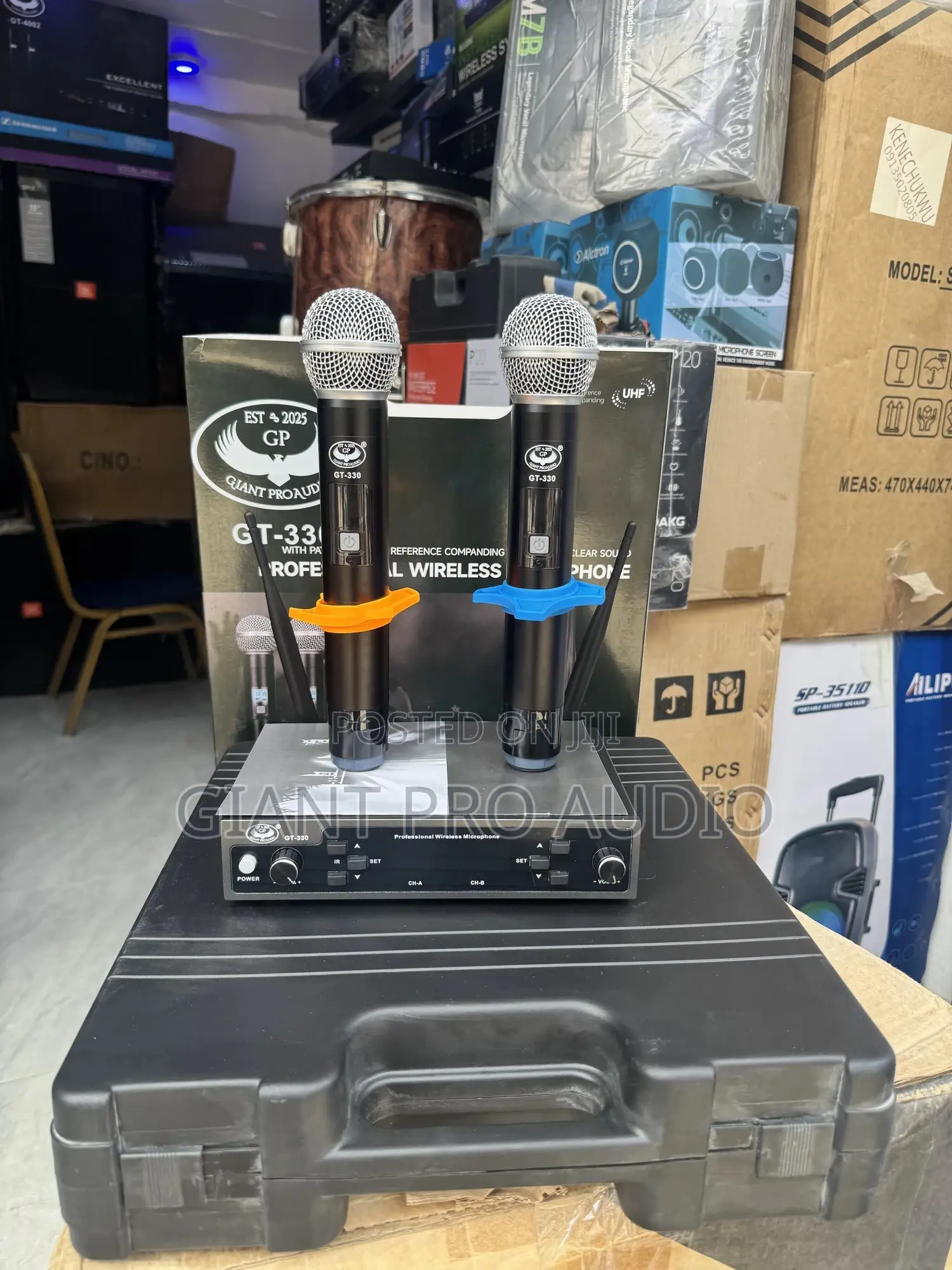 Giant Pro Audio Gt-330 Wireless Microphone
