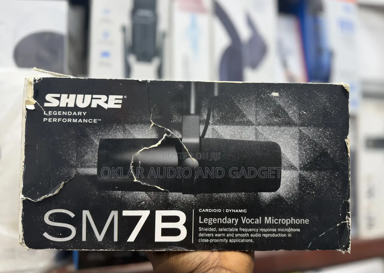 Shure Sm7b Dynamic Mic (Tokunbo)