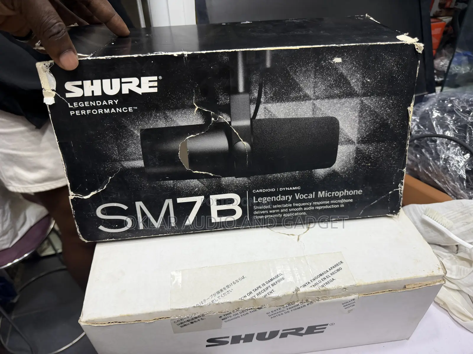 Shure Sm7b Dynamic Mic (Tokunbo)