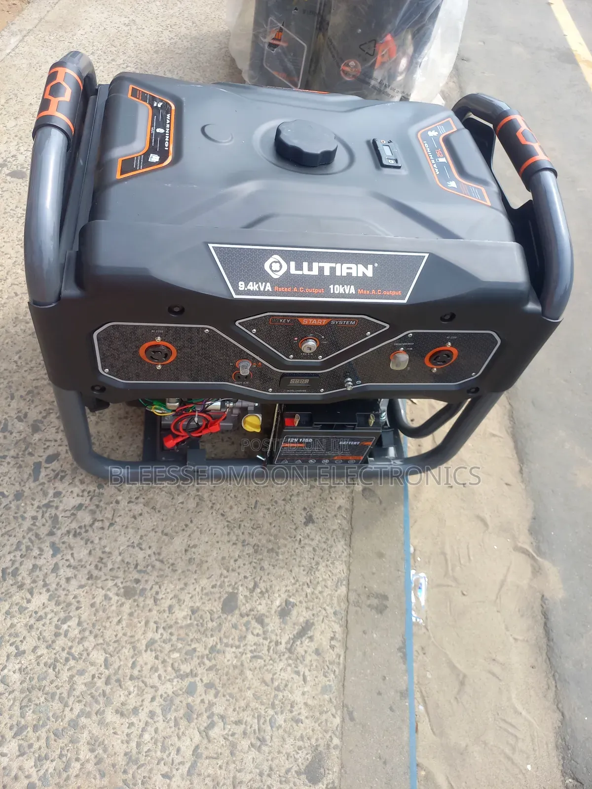 Lutian Full 100 Percent Cooper Coil Semi Silent Generator 10.5kva