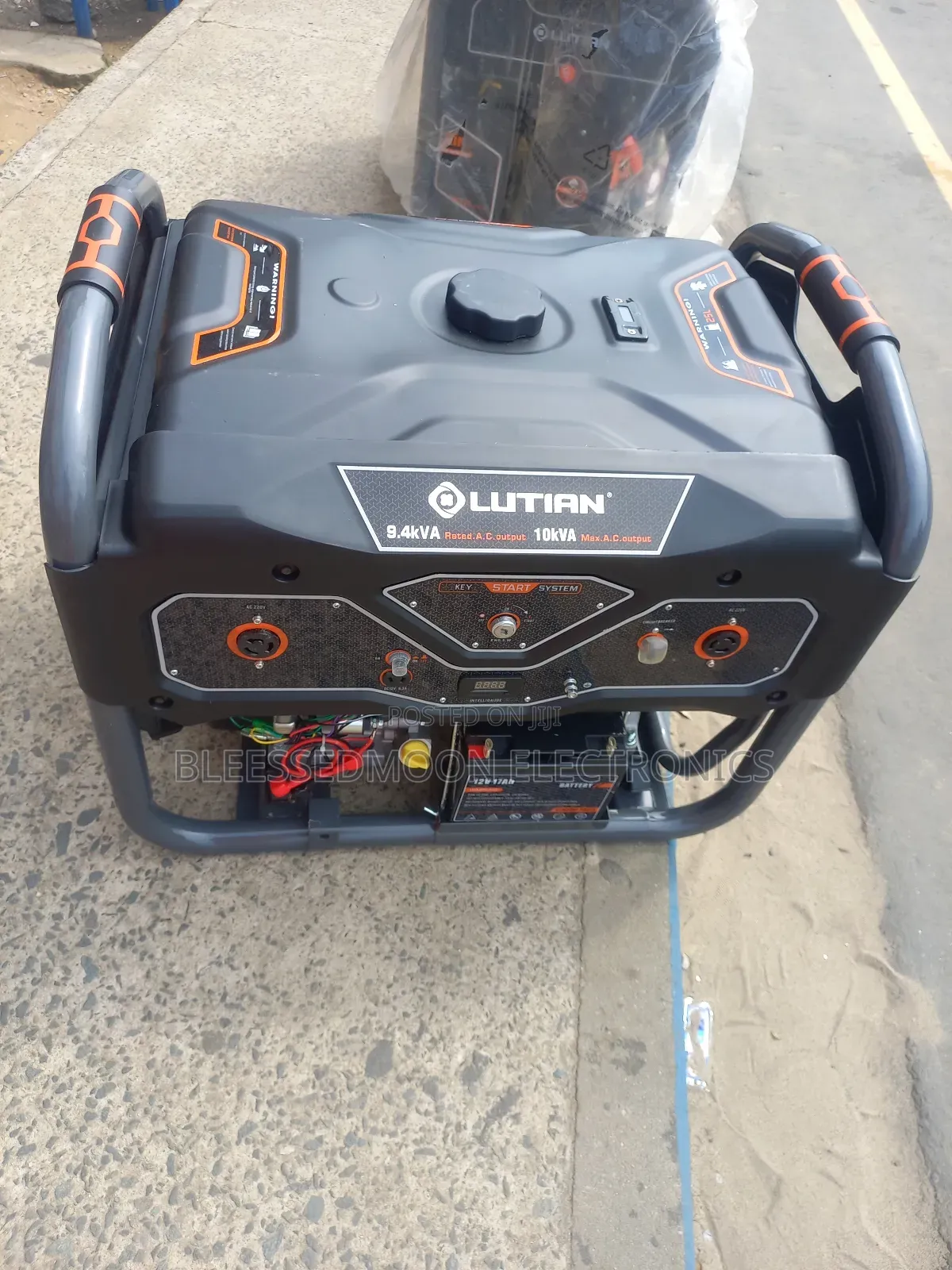 Lutian Full 100 Percent Cooper Coil Semi Silent Generator 10.5kva