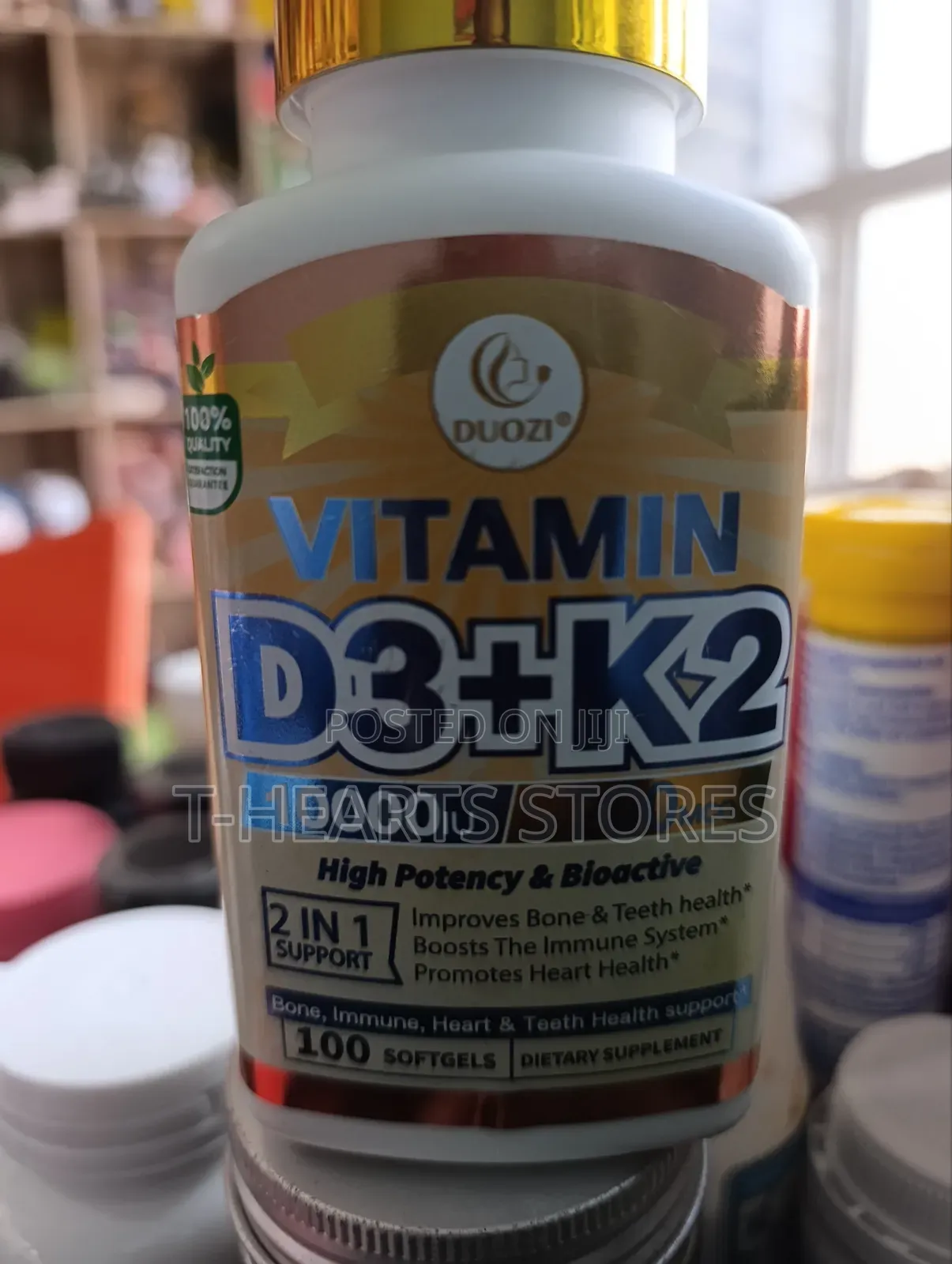Duozi Vitamin D3+ -100 Softgels