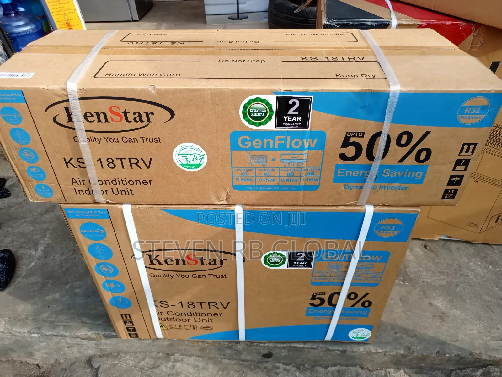 Kenstar 2hp Dynamic Inverter Split Air Conditioner | Ks-18trv (R32)