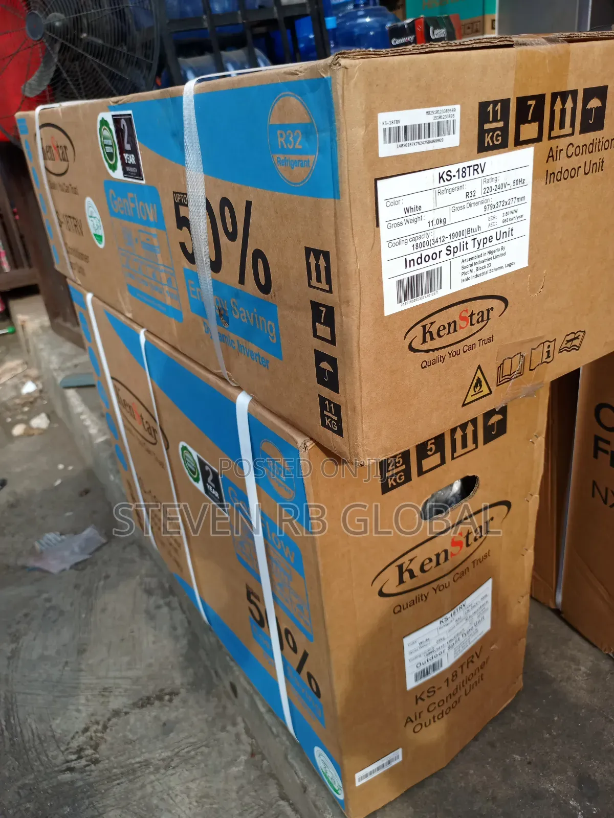 Kenstar 2hp Dynamic Inverter Split Air Conditioner | Ks-18trv (R32)