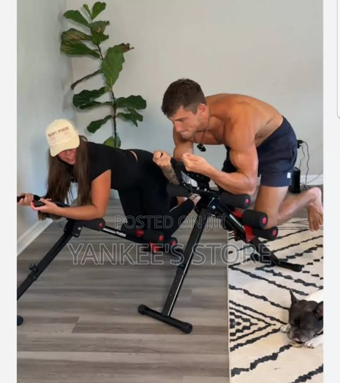 Foldable Core Abdominal Trainer, Ab Workout Machine Equipment