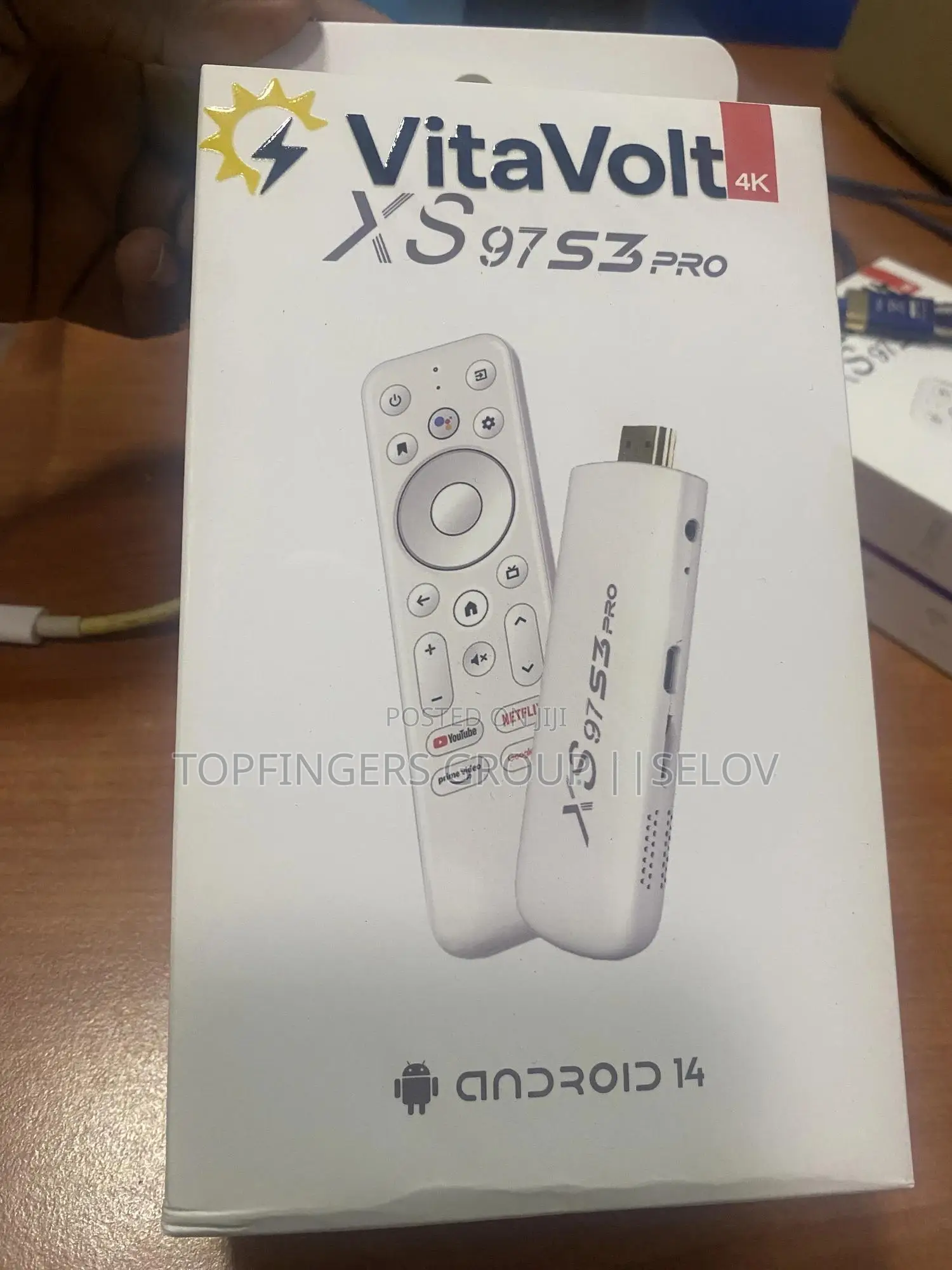 Android Tv Stick- 2gb 8gb Rom Android 14